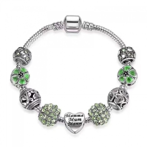 Stainless Steel Bracelet with alloy copper charms-DN220717-IMG_13K-13K