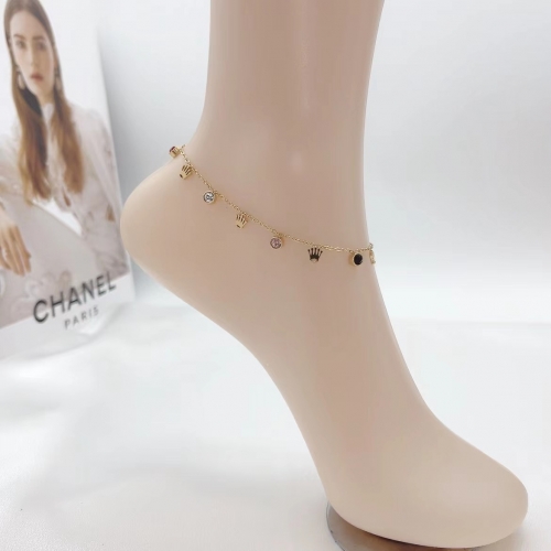 Stainless Steel Brand Anklet-ZN220814-P12Y8V (7)
