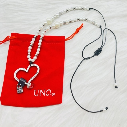 Stainless Steel UNO DE & 50 Necklace-ZN220814-P23I4F