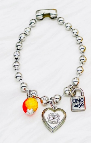 Stainless Steel UNO DE & 50 Bracelet-ZN220823-P14YIZQ