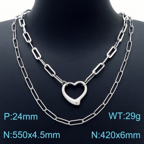 Stainless Steel Necklace-KK220827-KB226436-Z--18