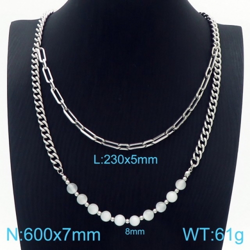 Stainless Steel Necklace-KK220827-KB229598-Z--17