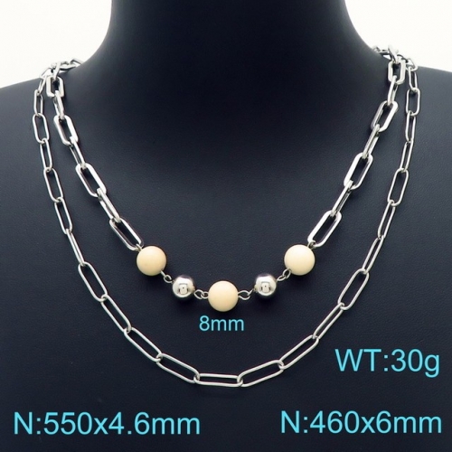 Stainless Steel Necklace-KK220827-KB226246-Z--16