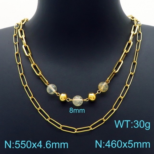 Stainless Steel Necklace-KK220827-KB226243-Z--23