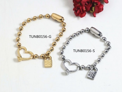 Stainless Steel Uno de & 50 Bracelet-SN220830-TUNB0156-S