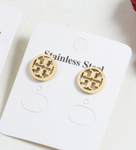 Stainless Steel Brand Earrings-SN220830-T-PWE9005-G