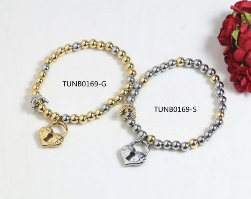 Stainless Steel Uno de & 50 Bracelet-SN220830-TUNB0169-S