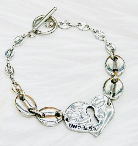 Stainless Steel UNO DE * 50 Bracelet-ZN220919-P15G56