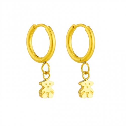 Stainless Steel Tou*s Earrings-HF220919-TSED1016-9