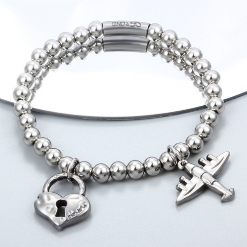 Stainless Steel uno de * 50 Bracelet-CH220919-P15XRT