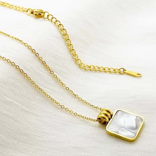 Stainless Steel Brand Necklace-RR220926-Rrx0610-10