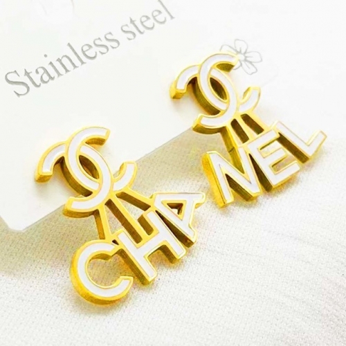 Stainless Steel Brand Earrings-RR220926-Rre0759-16