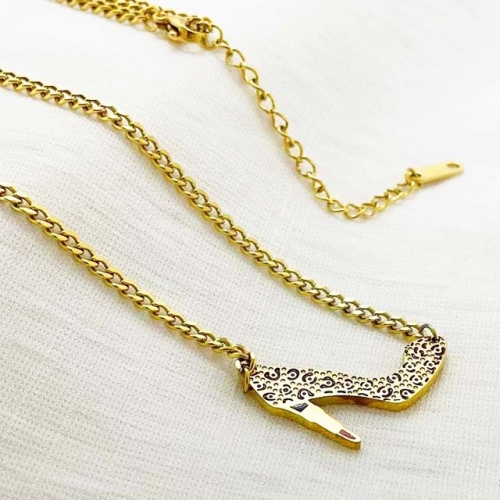 Stainless Steel Brand Necklace-RR220926-Rrx0633-18