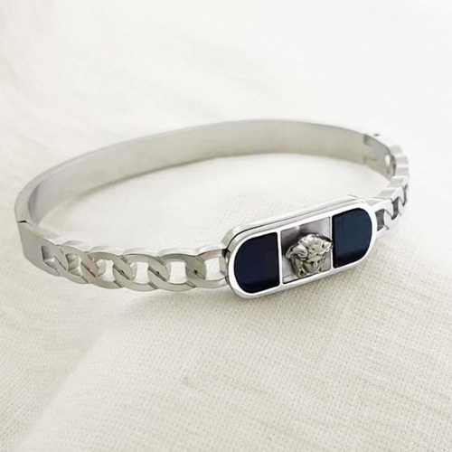 Stainless Steel Brand Bangle-RR220926-Rrs04163-23