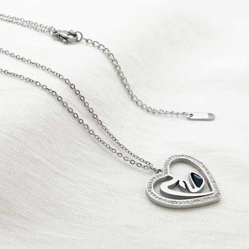 Stainless Steel Brand Necklace-RR220926-Rrx0612-13