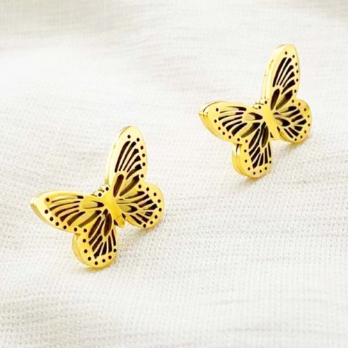 Stainless Steel Brand Earrings-RR220926-Rre0762-12