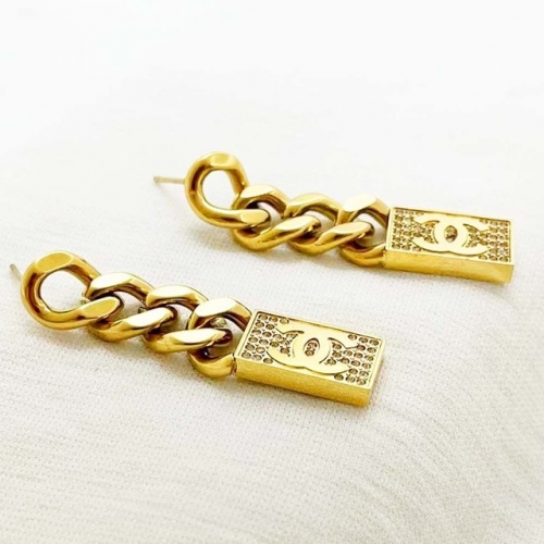 Stainless Steel Brand Earrings-RR220926-Rre0753-22