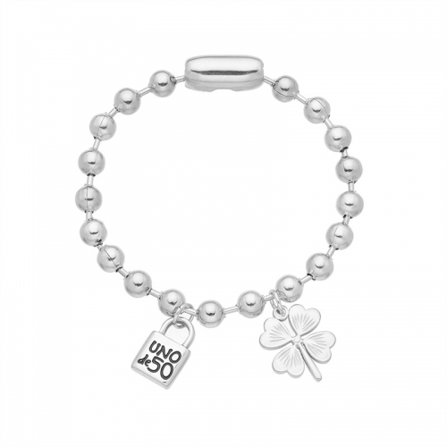 Stainless Steel Uno de * 50 Bracelet-HF221024-UNTZ2230-8-3