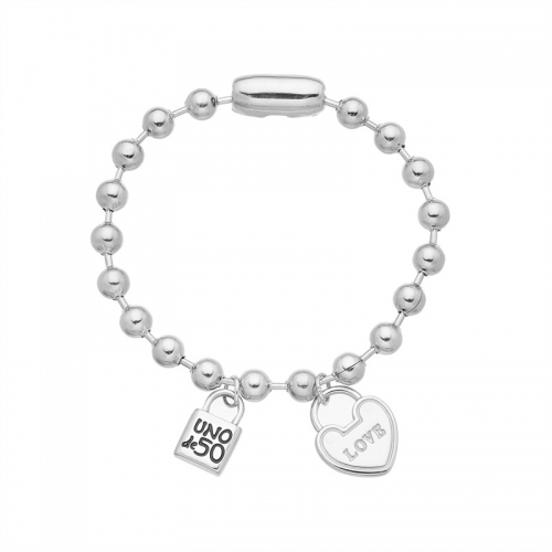 Stainless Steel Uno de * 50 Bracelet-HF221024-UNTZ2230-8-1