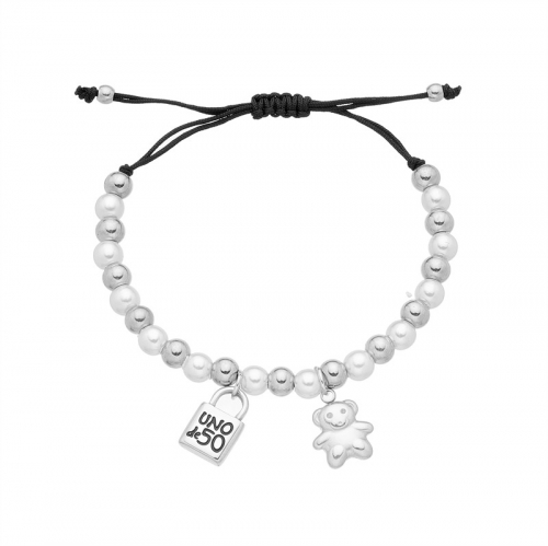 Stainless Steel Uno de * 50 Bracelet-HF221024-UNSL2232-13-4