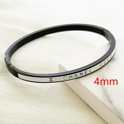 Stainless Steel Brand Bangle-RR221027-Rrs04223-24