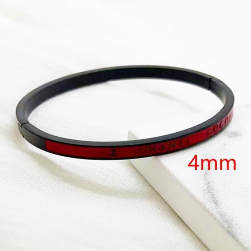 Stainless Steel Brand Bangle-RR221027-Rrs04226-24