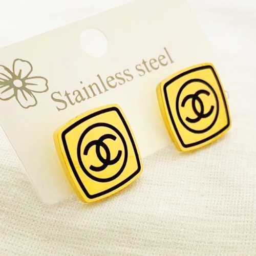 Stainless Steel Brand Earrings-RR221027-Rre0776-13