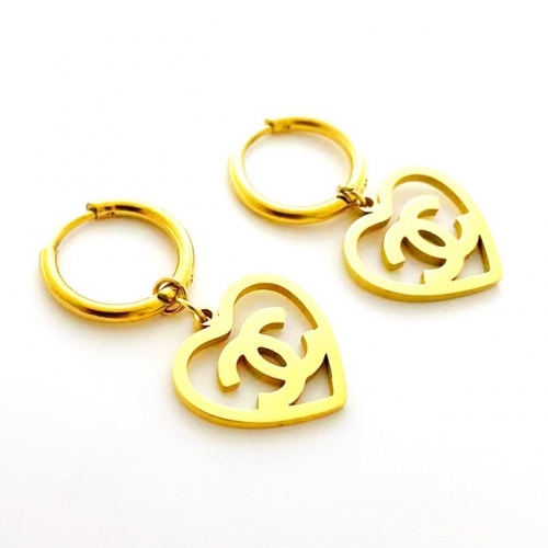 Stainless Steel Brand Earrings-RR221027-Rre0770-15