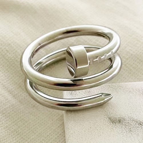 Stainless Steel Brand Ring-RR221027-Rr071-12