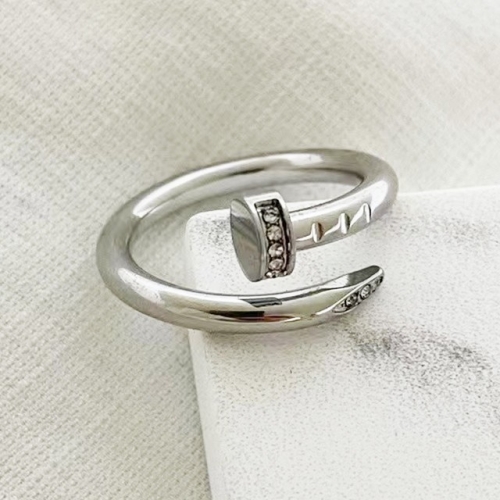 Stainless Steel Brand Ring-RR221027-Rr083-14