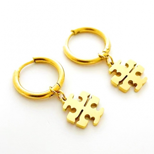 Stainless Steel Brand Earrings-RR221027-Rre0768-12