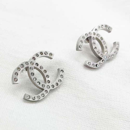 Stainless Steel Brand Earrings-RR221027-Rre0777-15