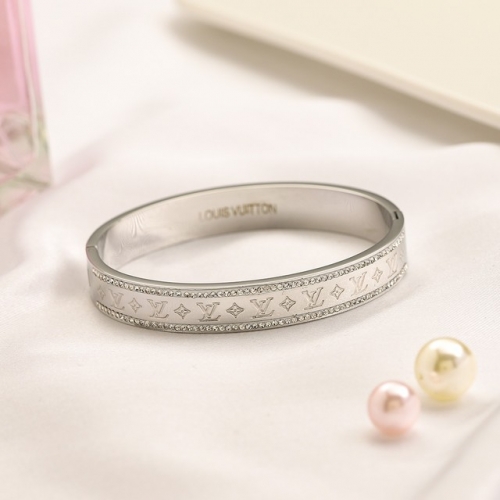 Stainless Steel Brand Bangle-YWA221107-P19DD (1)