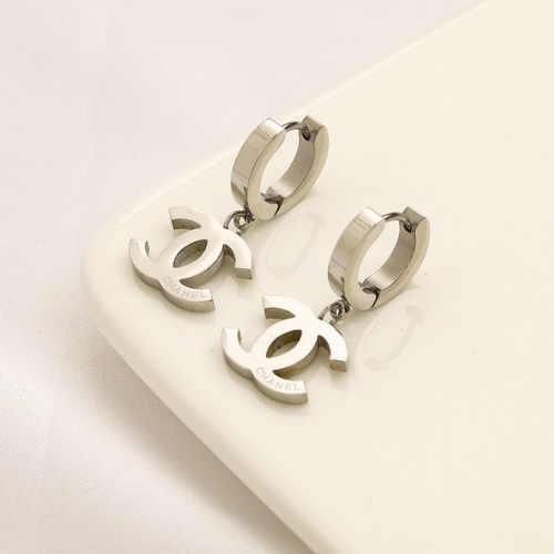 Stainless Steel Brand Earrings-YWA221107-P7.5IT (3)