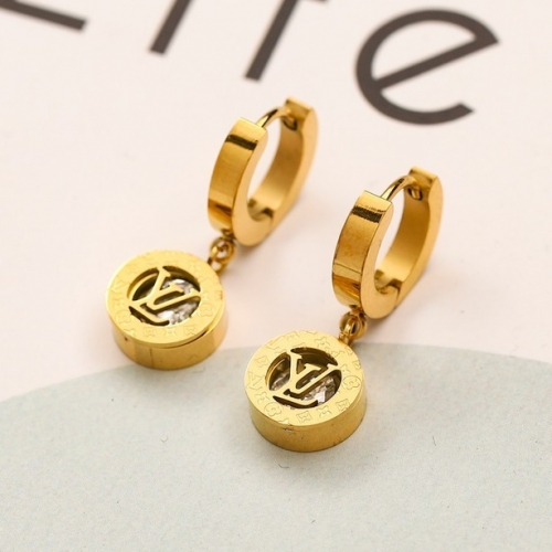 Stainless Steel Brand Earrings-YWA221107-P10JA (1)