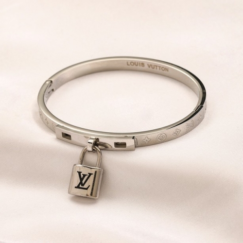 Stainless Steel Brand Bangle-YWA221107-P17JGG (2)