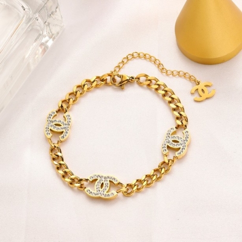 Stainless Steel Brand Bracelet-YWA221107-P15.5R6