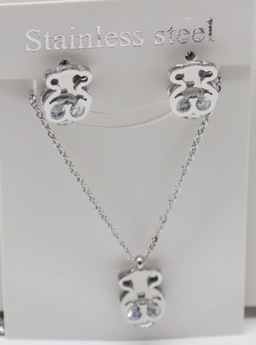 Stainless Steel TOU*S Jewelry Set-XW221107-P7KJ