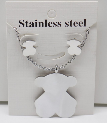 Stainless Steel TOU*S Jewelry Set-XW221107-P8DS