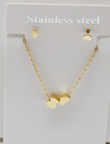 Stainless Steel TOU*S Jewelry Set-XW221107-P7J