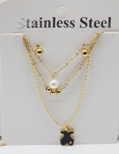 Stainless Steel TOU*S Jewelry Set-XW221107-P8HG