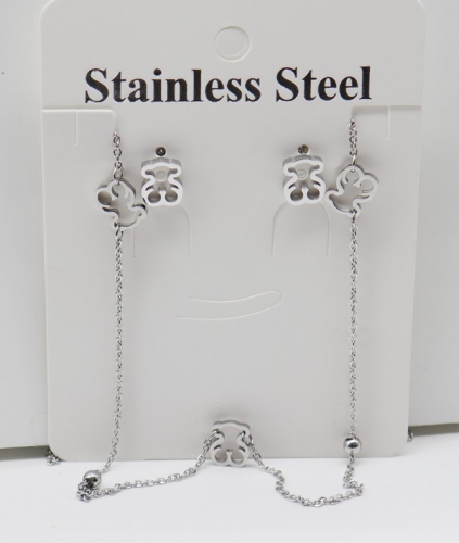 Stainless Steel TOU*S Jewelry Set-XW221107-P8GF