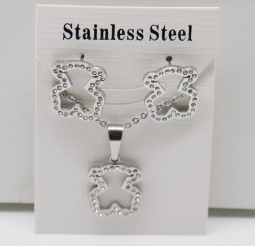 Stainless Steel TOU*S Jewelry Set-XW221107-P8JH