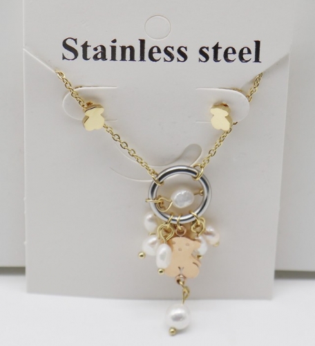 Stainless Steel TOU*S Jewelry Set-XW221107-P8YY