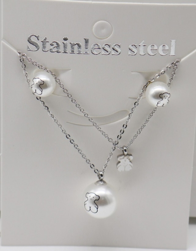 Stainless Steel TOU*S Jewelry Set-XW221107-P7T