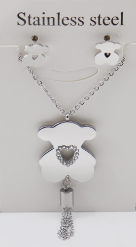 Stainless Steel TOU*S Jewelry Set-XW221107-P7.5HH