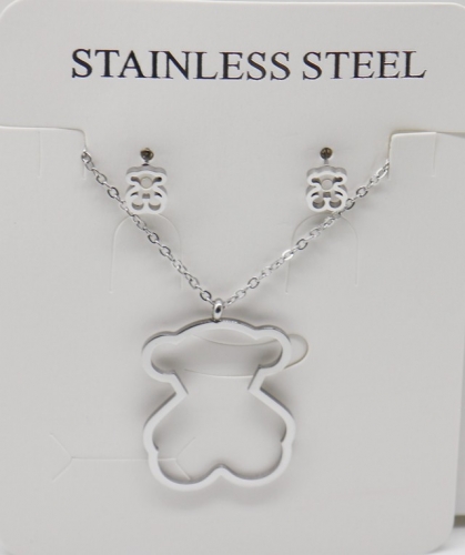 Stainless Steel TOU*S Jewelry Set-XW221107-P5.5K