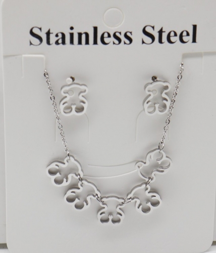 Stainless Steel TOU*S Jewelry Set-XW221107-P9KK