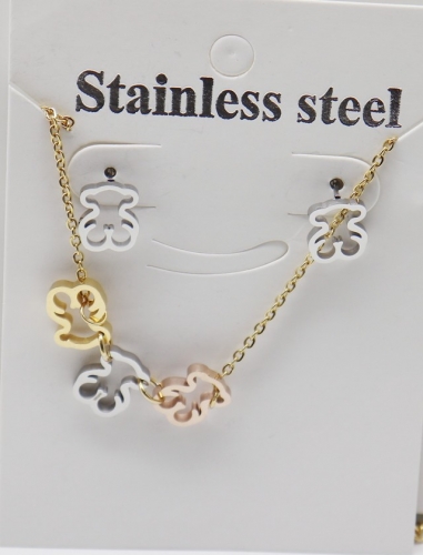 Stainless Steel TOU*S Jewelry Set-XW221107-P8HH (2)