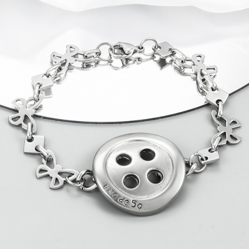 Stainless Steel uno de * 50 Bracelet-CH221201-P12VTR